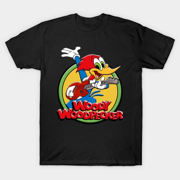 WOODY WOODPECKER T-Shirt by hackercyberattackactivity